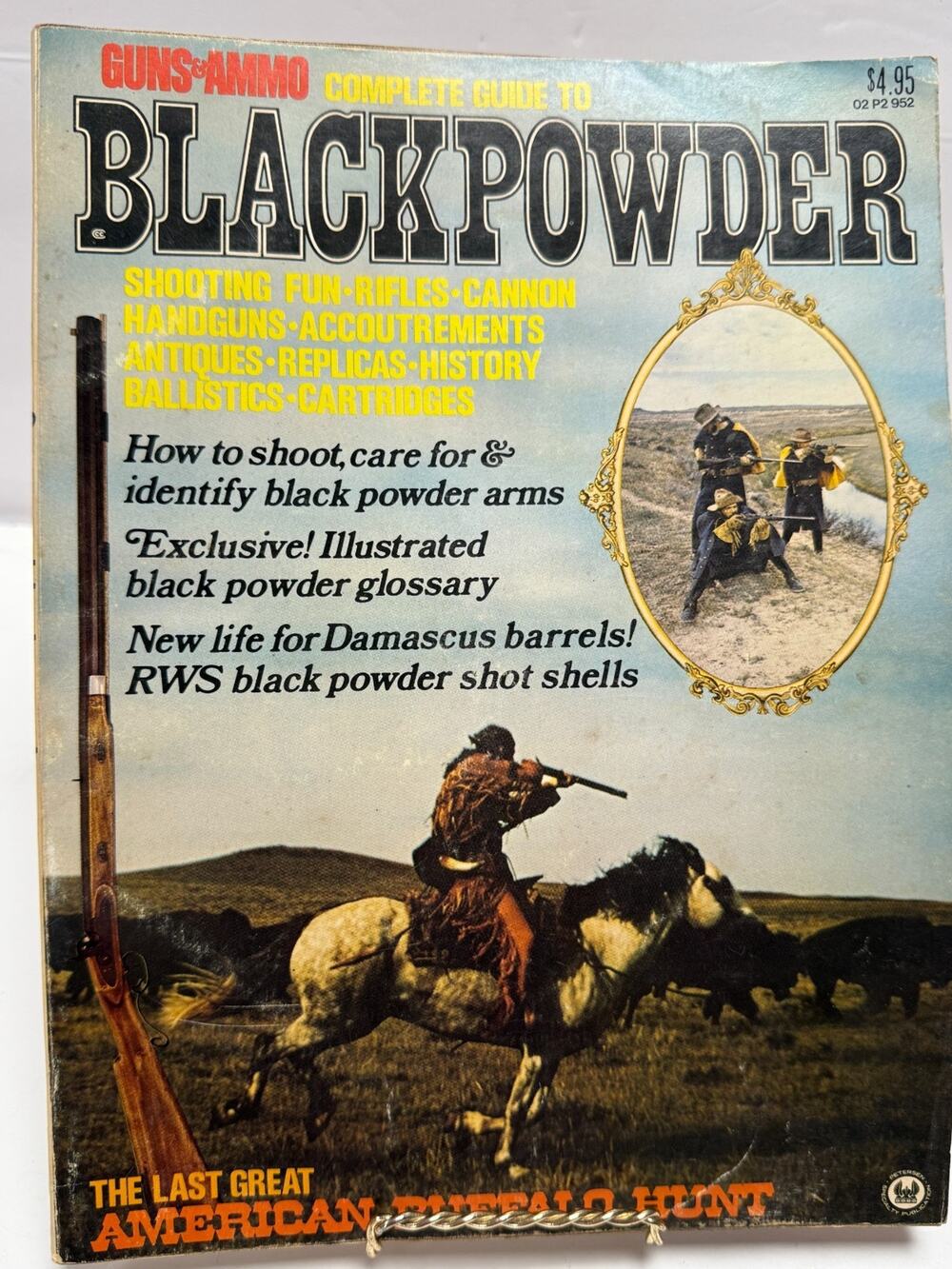 Vintage Blackpowder Shooting Guide Guns Ammo 1970s Complete Guide Magazine
